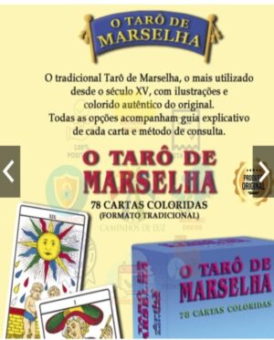 Baralho Tarot de Marselha / 78 Cartas